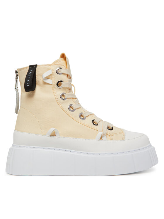Inuikii Кецове Matilda Canvas High 30103-025 Бежов за Жени цена