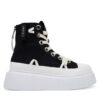 Inuikii Кецове Matilda Canvas High 30103-025 Черен за Жени цена