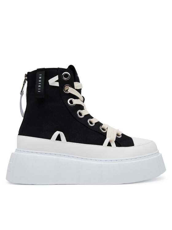 Inuikii Кецове Matilda Canvas High 30103-025 Черен за Жени цена