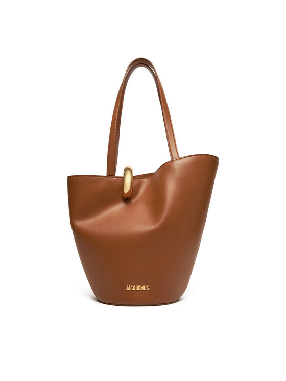JACQUEMUS Дамска чанта La Bambola Moyen 251BA4123000 Кафяв за Жени цена