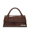 JACQUEMUS Дамска чанта Le Chiquito Long 25E213BA004-4301 Кафяв за Жени цена