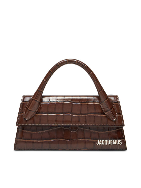 JACQUEMUS Дамска чанта Le Chiquito Long 25E213BA004-4301 Кафяв за Жени цена