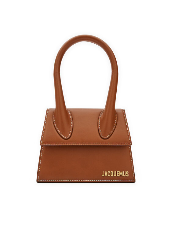 JACQUEMUS Дамска чанта Le Chiquito Moyen 213BA002-3072 Кафяв за Жени цена