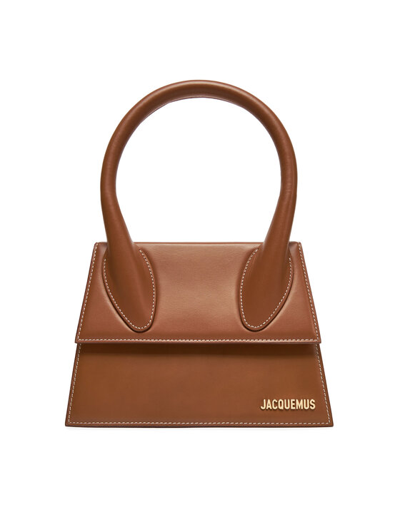 JACQUEMUS Дамска чанта Le Grand Chiquito 22H213BA003-3072 Кафяв за Жени цена