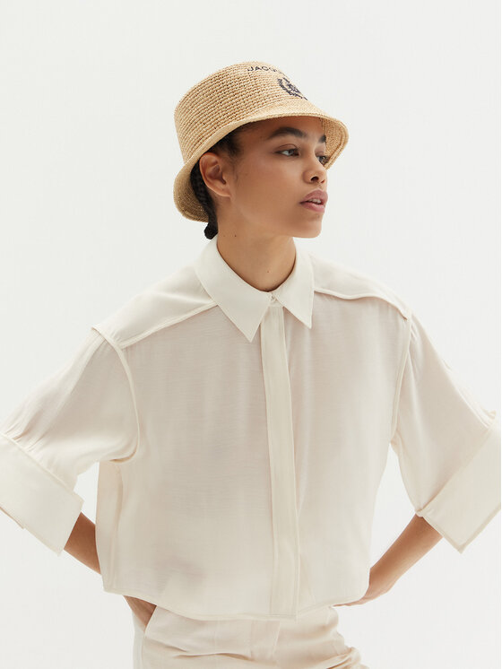JACQUEMUS Капела 25E255AC6785207 Бежов за Жени цена