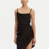 JACQUEMUS Коктейлна рокля 22E243DR106-1020 Черен Regular Fit за Жени цена