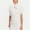 JACQUEMUS Коктейлна рокля 24H251DR130-1555 Бял Regular Fit за Жени цена