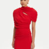 JACQUEMUS Коктейлна рокля 24H251DR130-1555 Червен Regular Fit за Жени цена