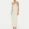 JACQUEMUS Плетена рокля 24E241KN358-2355 Бял Regular Fit за Жени цена