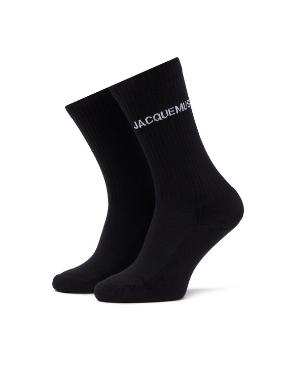 JACQUEMUS Чорапи дълги дамски 21H213AC003-5000 Черен за Жени цена