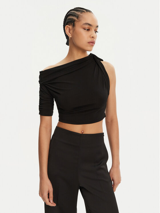 JACQUEMUS топ 241JS158-2032 Черен Regular Fit за Жени цена