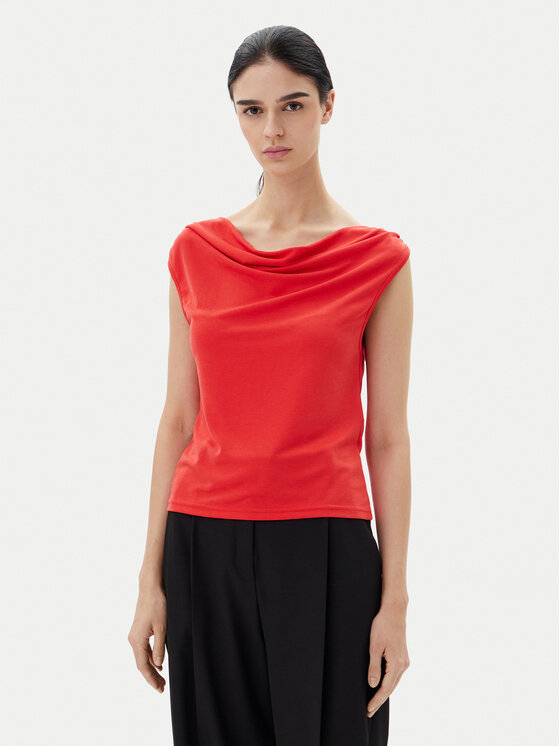 JDY Блуза Ester 15351679 Червен Regular Fit за Жени цена
