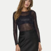JDY Блуза Hubby 15336986 Черен Regular Fit за Жени цена
