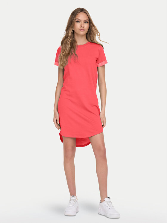 JDY Ежедневна рокля Ivy 15174793 Коралов Regular Fit за Жени цена