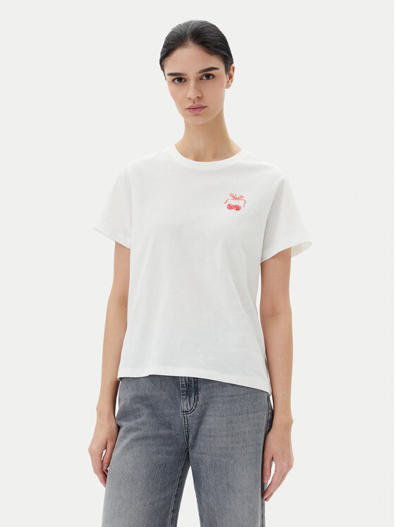 JDY Тишърт Daisy 15348400 Бял Regular Fit за Жени цена