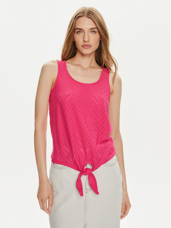 JDY топ Carla 15261741 Розов Regular Fit за Жени цена