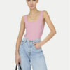 JDY топ Nanna 15290585 Розов Slim Fit за Жени цена