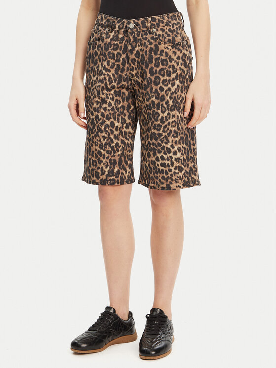 JJXX Бермуди Sarah 12283781 Кафяв Baggy Fit за Жени цена