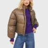 JJXX Зимно яке Beany Shine 12214675 Зелен Regular Fit за Жени цена