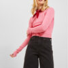 JJXX Пуловер 12224416 Розов Slim Fit за Жени цена