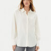 JJXX Риза Jamie 12269668 Бял Oversize цвят на ниска цена