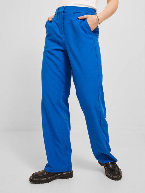 JJXX Текстилни панталони 12200674 Син Regular Fit за Жени цена