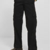 JJXX Текстилни панталони 12236946 Черен Regular Fit за Жени цена