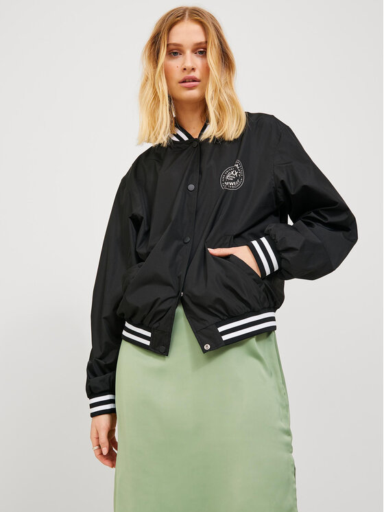 JJXX Яке бомбър 12227132 Черен Regular Fit за Жени цена
