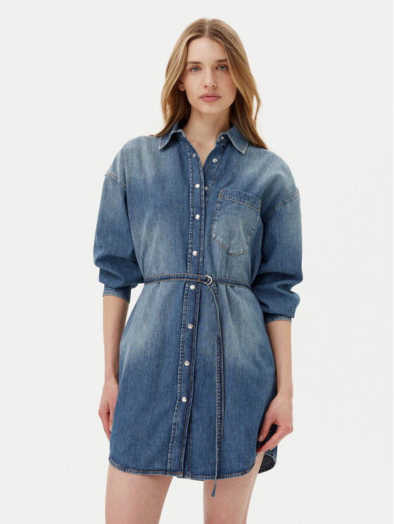 JOOP! Jeans Дънкова рокля Nele 30046673 Син Regular Fit за Жени цена