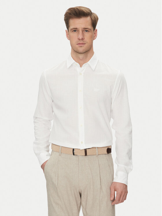 JOOP! Jeans Риза 15 JJSH-159Hanson 30045999 Бял Modern Fit за Мъже цена