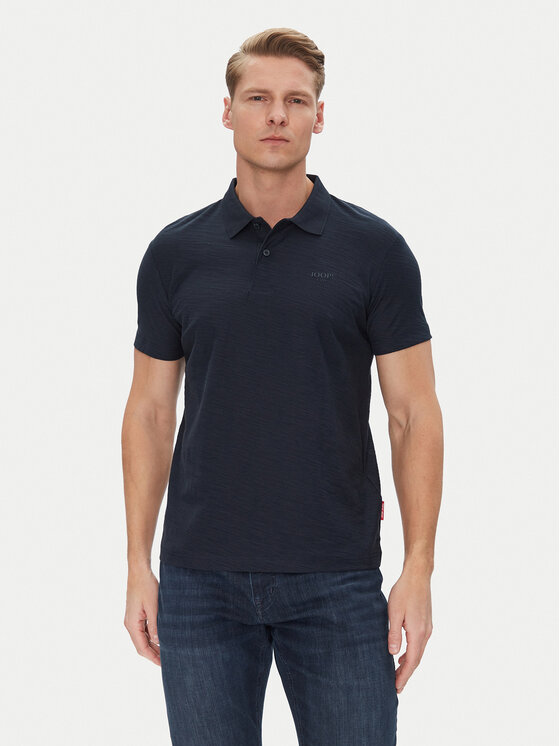 JOOP! Jeans Тениска с яка и копчета 15 JJJ-35Alonso 30045673 Тъмносин Modern Fit за Мъже цена
