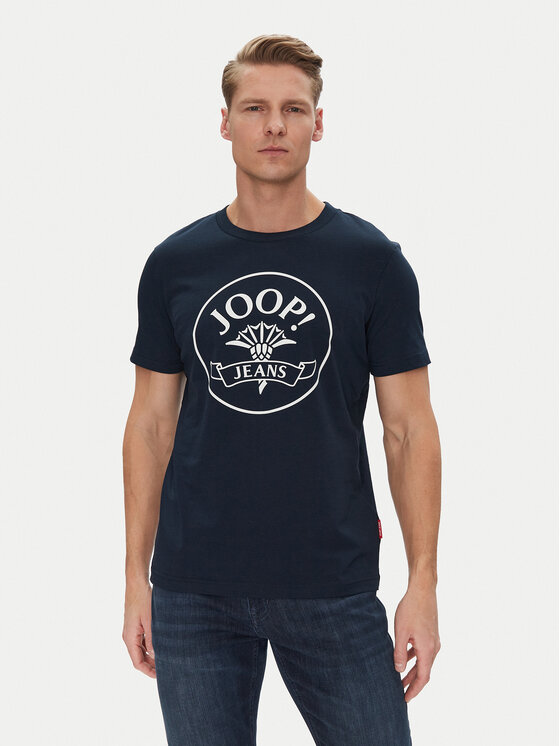 JOOP! Jeans Тишърт 15 JJJ-30Aleko 30045679 Тъмносин Modern Fit за Мъже цена