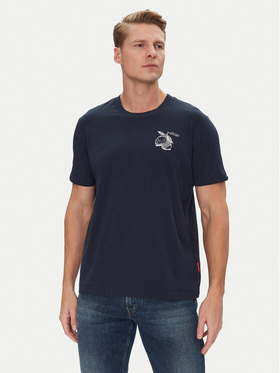 JOOP! Jeans Тишърт 15 JJJ-64Aariz 30045904 Тъмносин Modern Fit за Мъже цена