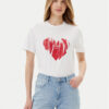 JOOP! Jeans Тишърт Tessa 30046948 Бял Regular Fit за Жени цена