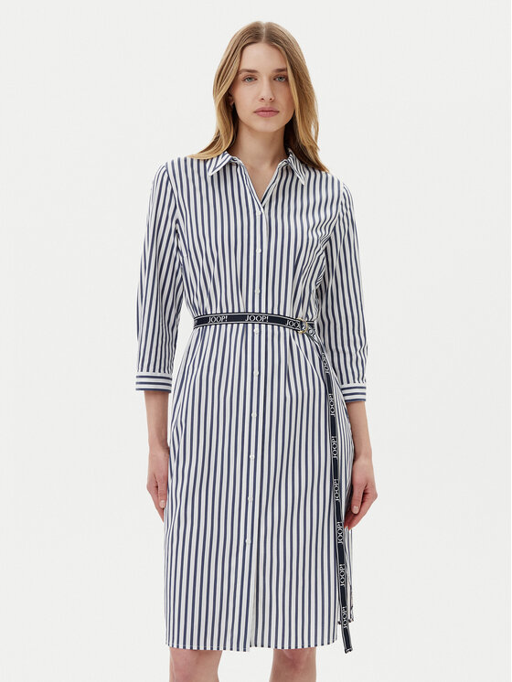 JOOP! Рокля тип риза 58 252D58Dominique 30046521 Тъмносин Regular Fit за Жени цена