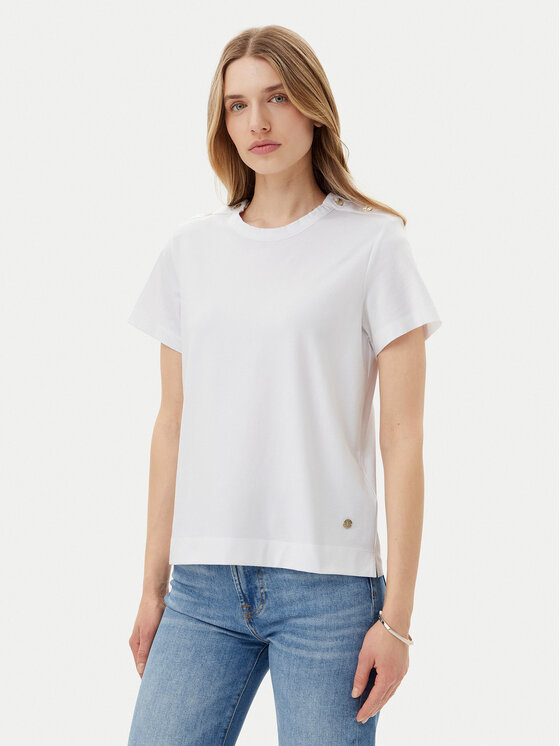JOOP! Тишърт 58 252JE58Tama 30046206 Бял Regular Fit за Жени цена