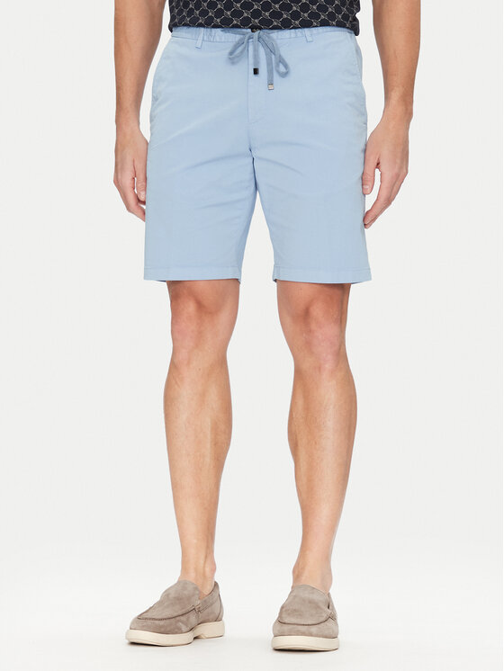 JOOP! Шорти от плат 17 JT-80Capri-D 30045912 Син Slim Fit за Мъже цена