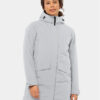 Jack Wolfskin Зимно яке Tempelhof Coat 1116151 Сив Regular Fit за Жени цена