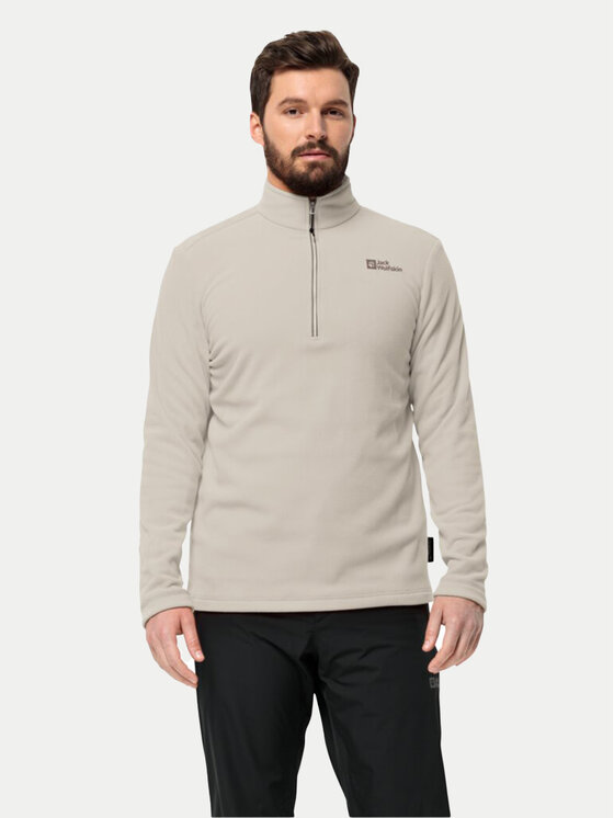 Jack Wolfskin Полар Taunus 1709522 Сив Regular Fit за Мъже цена