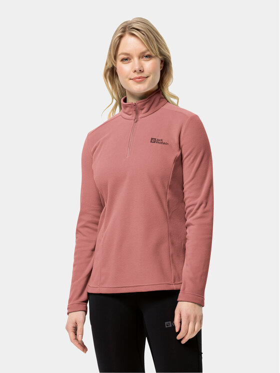 Jack Wolfskin Полар Taunus Hz 1709532 Розов Regular Fit за Жени цена