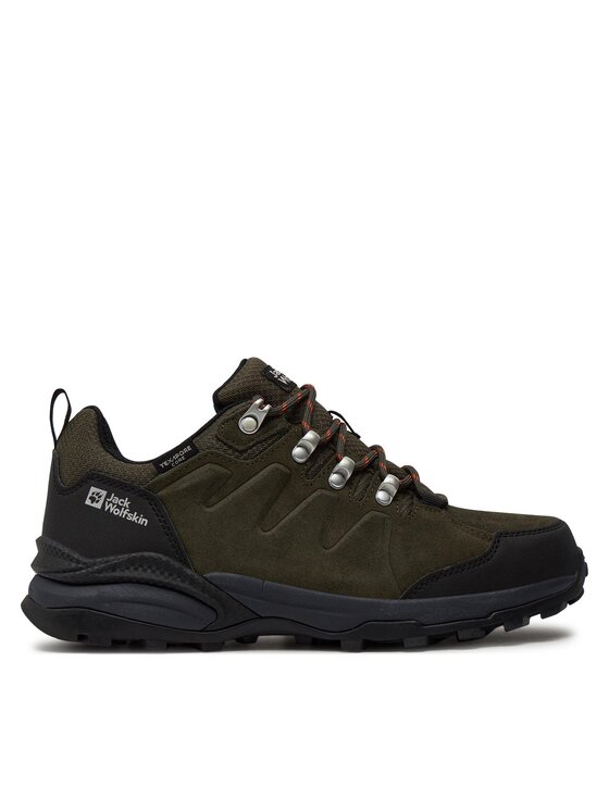 Jack Wolfskin Туристически Refugio Texapore Low M 4049851 Зелен за Мъже цена