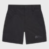 Jack Wolfskin Шорти от плат Sun 1605614 M Черен Regular Fit цвят на ниска цена