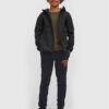 Jack&Jones Junior Долнище анцуг Logo 12213086 Черен Regular Fit за Момчета цена