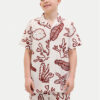 Jack&Jones Junior Риза Luke 12277298 Екрю Relaxed Fit за Момчета цена