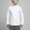 Jack&Jones Junior Риза Parma 12151620 Бял Regular Fit за Момчета цена