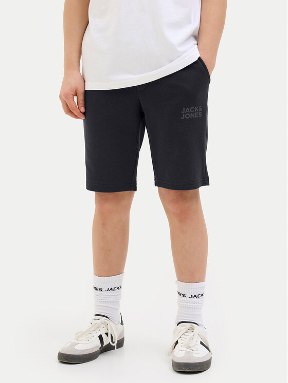 Jack&Jones Junior Спортни шорти New Soft 12204818 Черен Slim Fit за Момчета цена