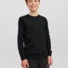 Jack&Jones Junior Суитшърт 12182520 Черен Regular Fit за Момчета цена