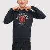 Jack & Jones Junior Суитшърт Logo 12212287 Черен Regular Fit цвят на ниска цена