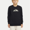 Jack&Jones Junior Суитшърт Mountain Logo 12263372 Черен Relaxed Fit за Момчета цена