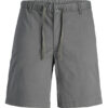 Jack&Jones Junior Шорти от плат Jaiden 12275013 Сив Loose Fit за Момчета цена